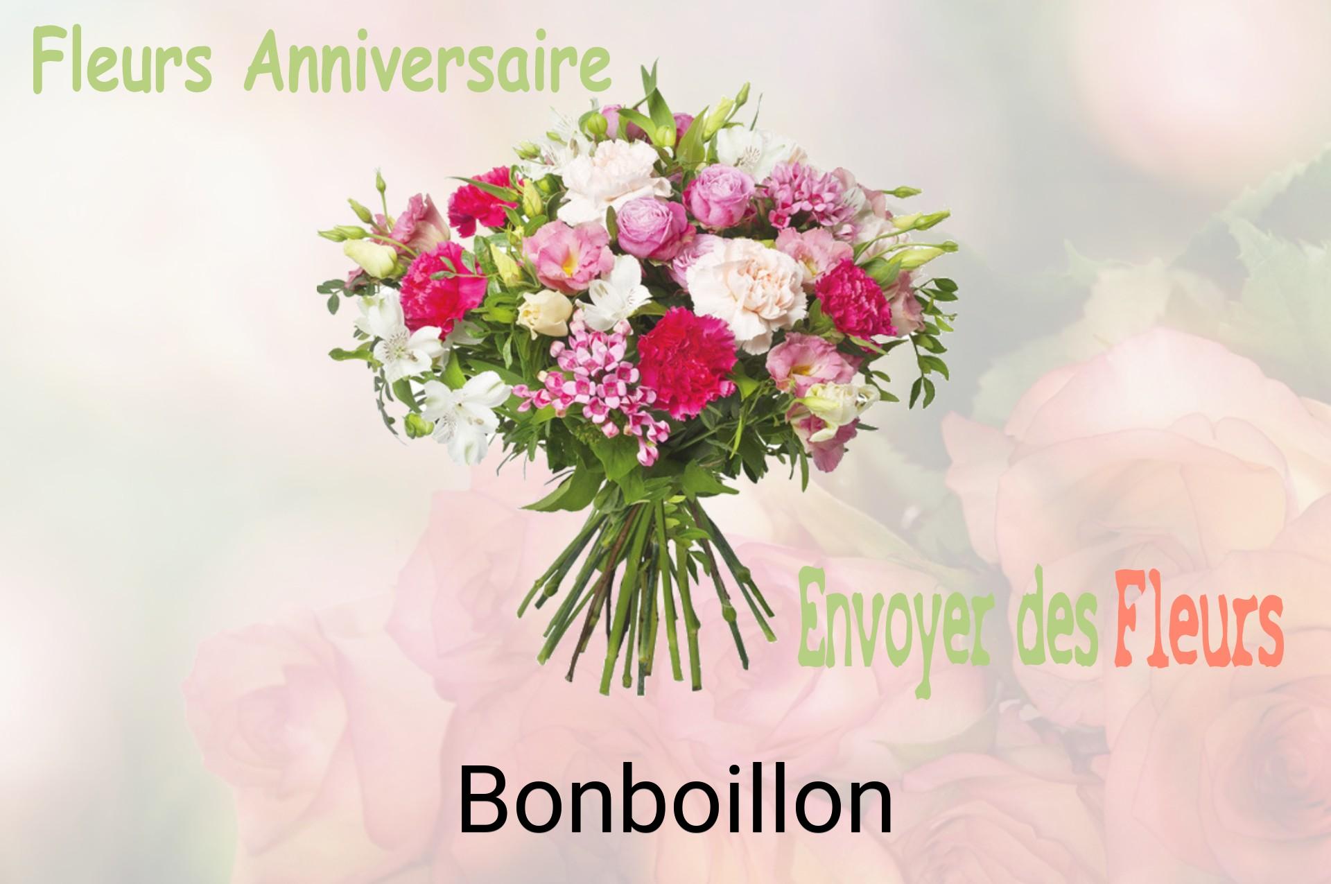 Bouquet de fleurs d’anniversaire livré à Bonboillon